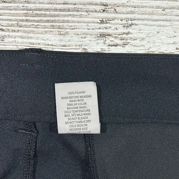 Women’s Zyia Active black pants belt loops polyester size XXXL EUC - Picture 9 of 10